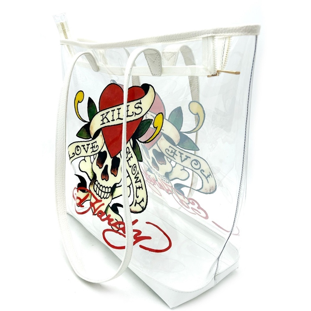 Ed Hardy Skull Tote NWT - Picture 2 of 5